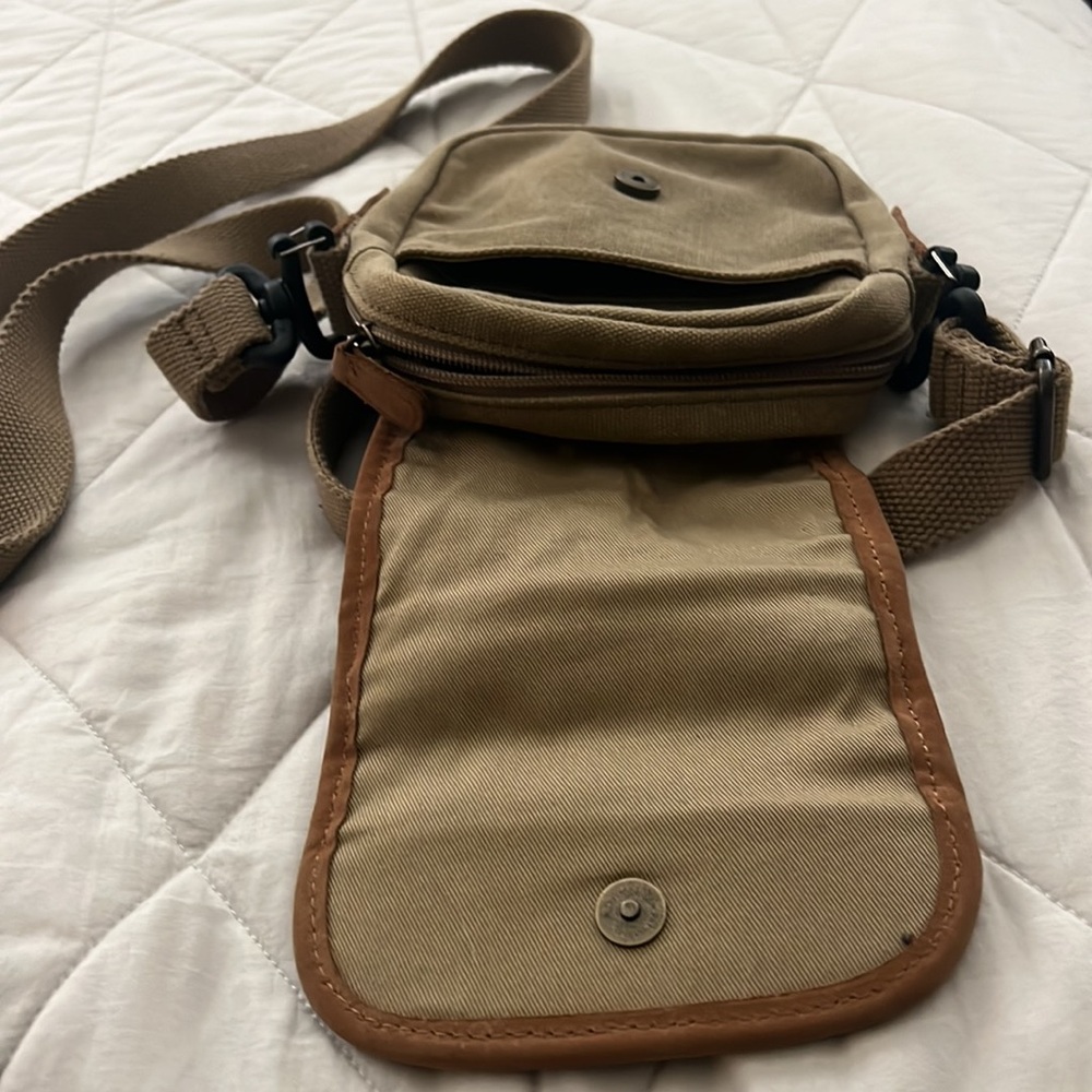 Vintage L.L. Bean Crossbody Bag Canvas View 6